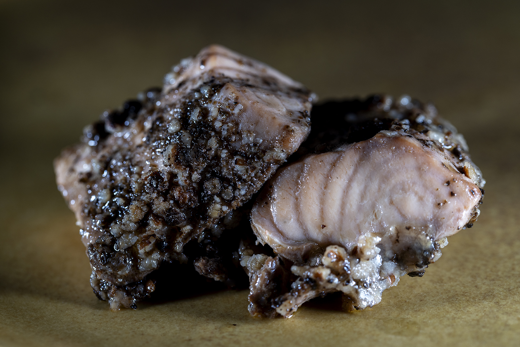 Cola de Salmón a la Pimienta