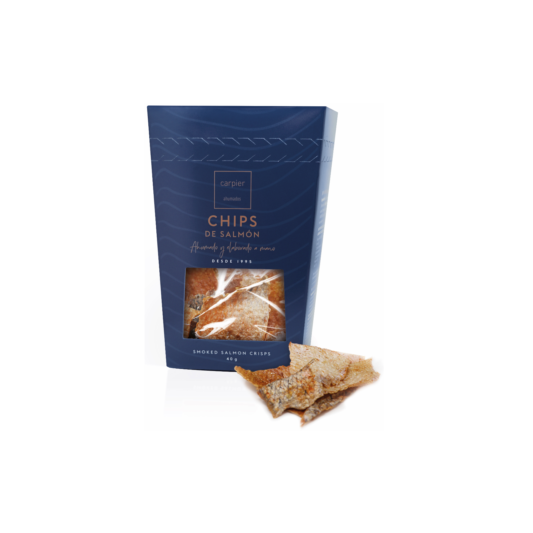 Chips de Piel de Salmón Ahumado