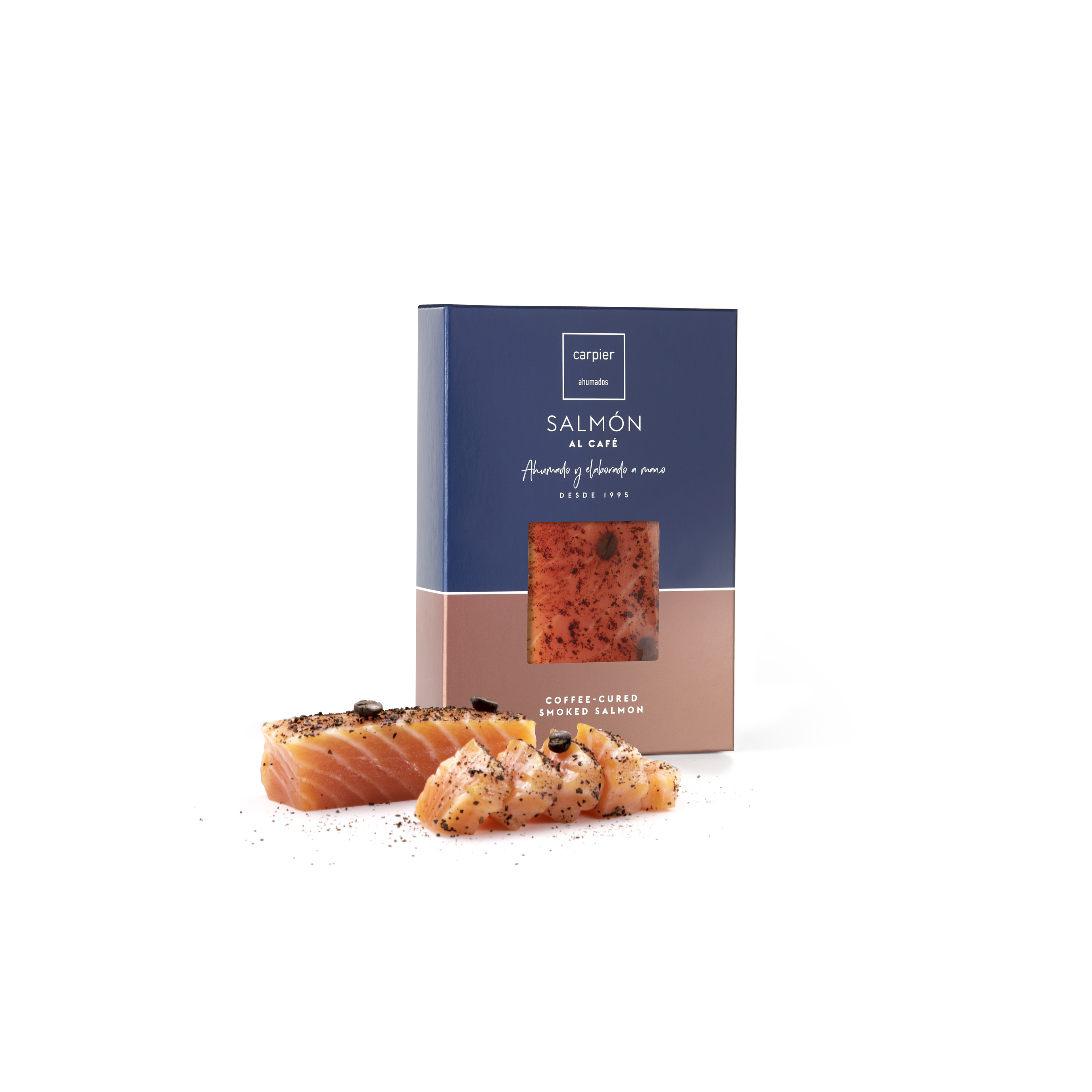 Lomo de Salmón Ahumado al Café