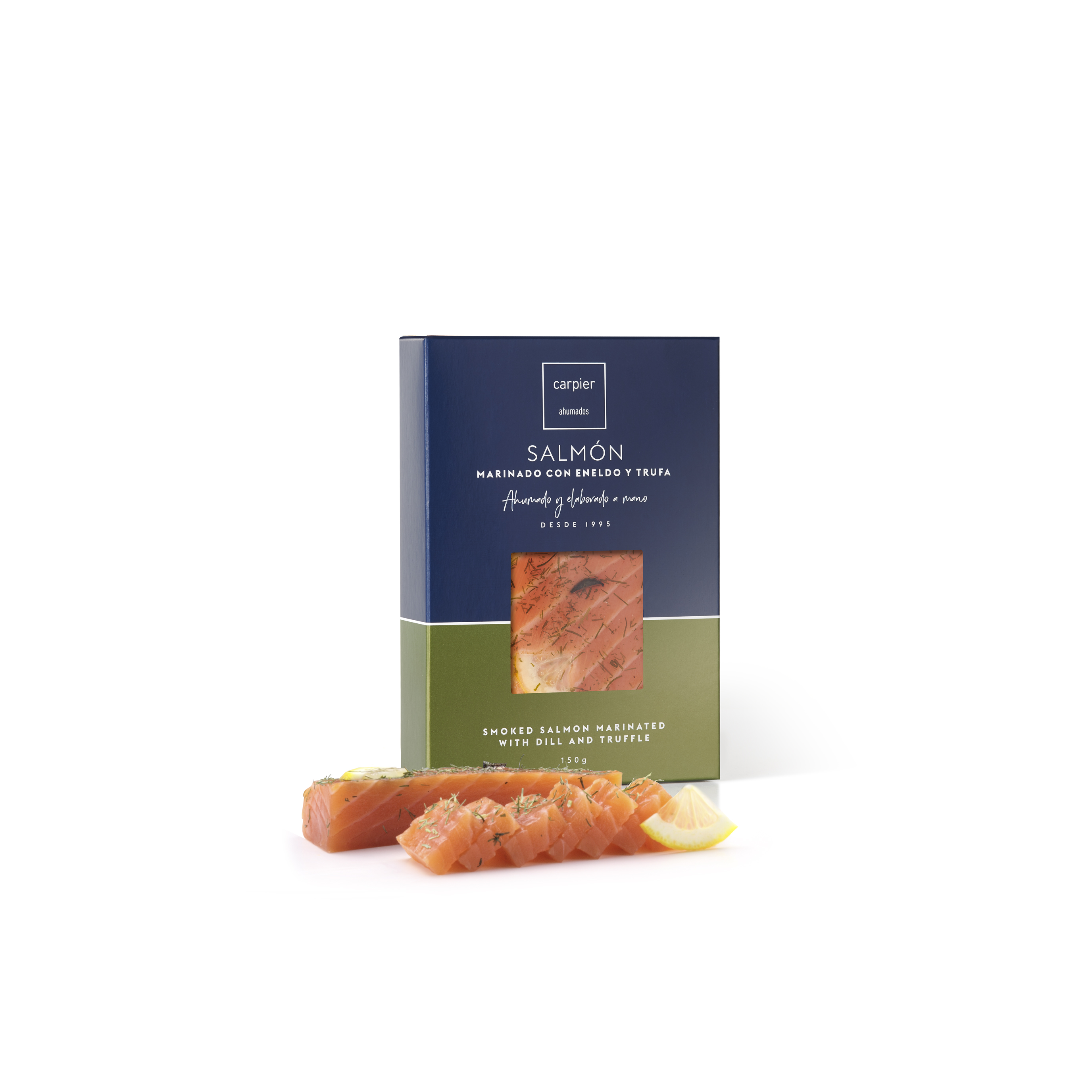 Lomo de Salmón Ahumado con Eneldo y Trufa