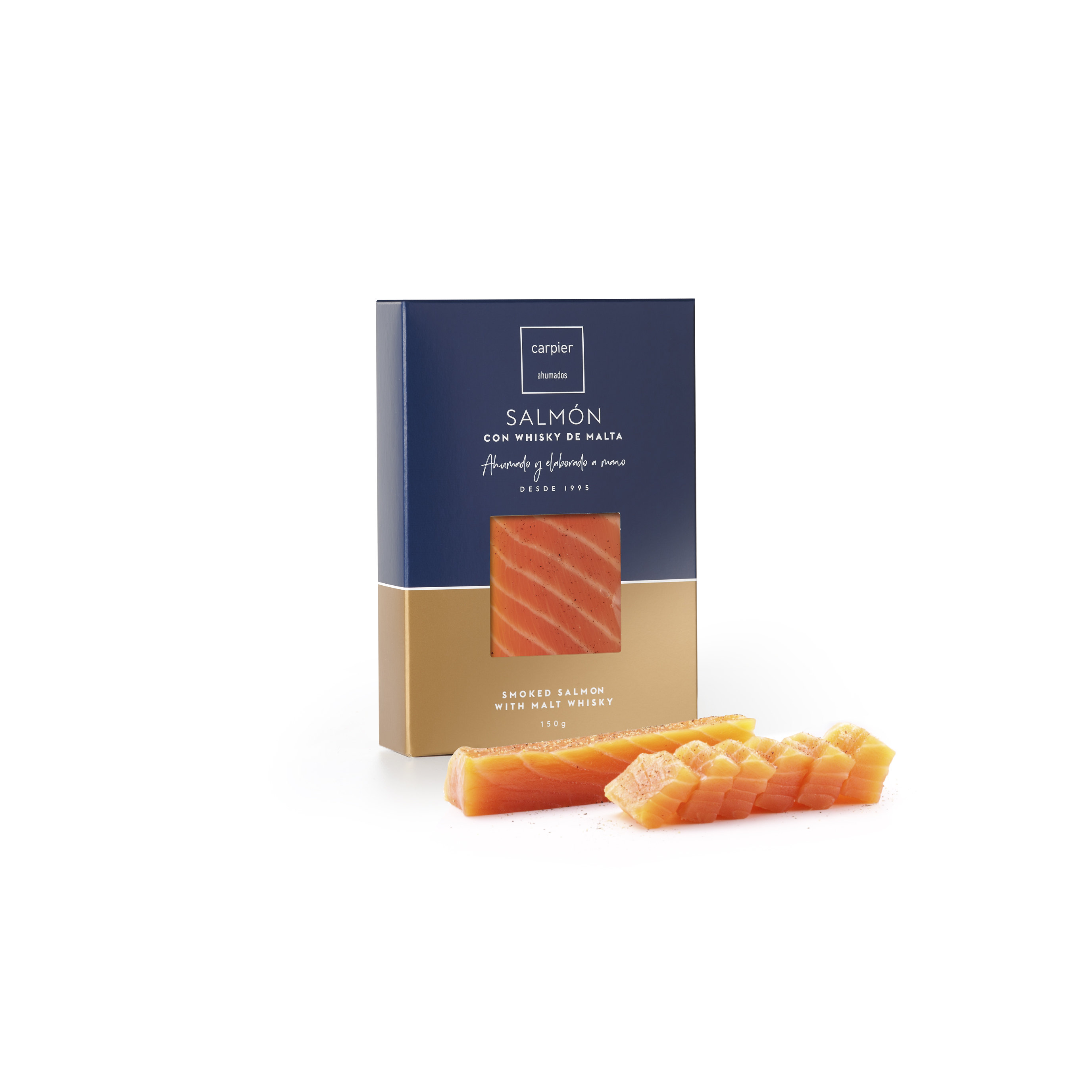 Lomo de Salmón Ahumado con Whisky