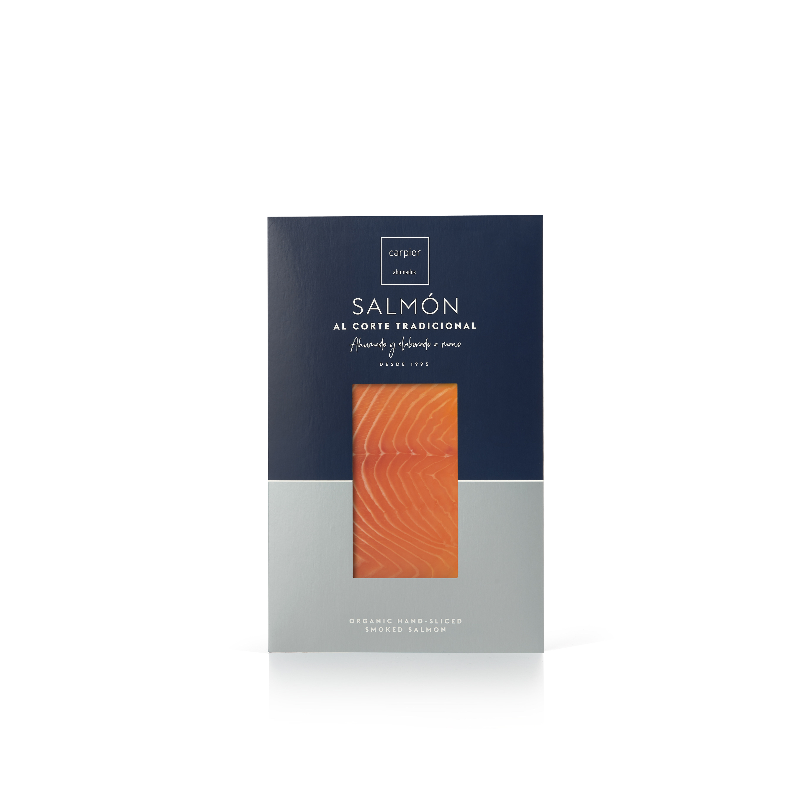 Salmón Ahumado Precortado en Lonchas