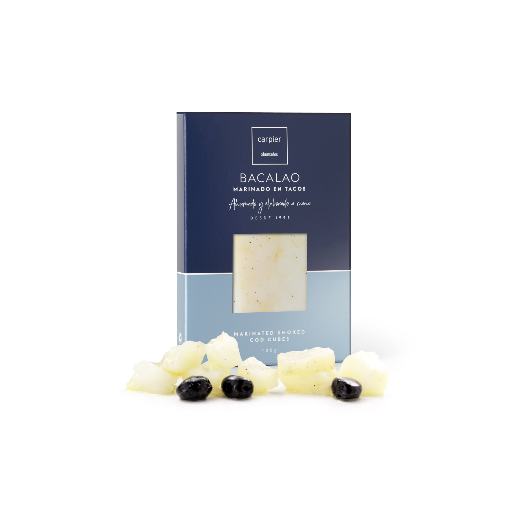 Tacos de Bacalao Ahumado en Aceite