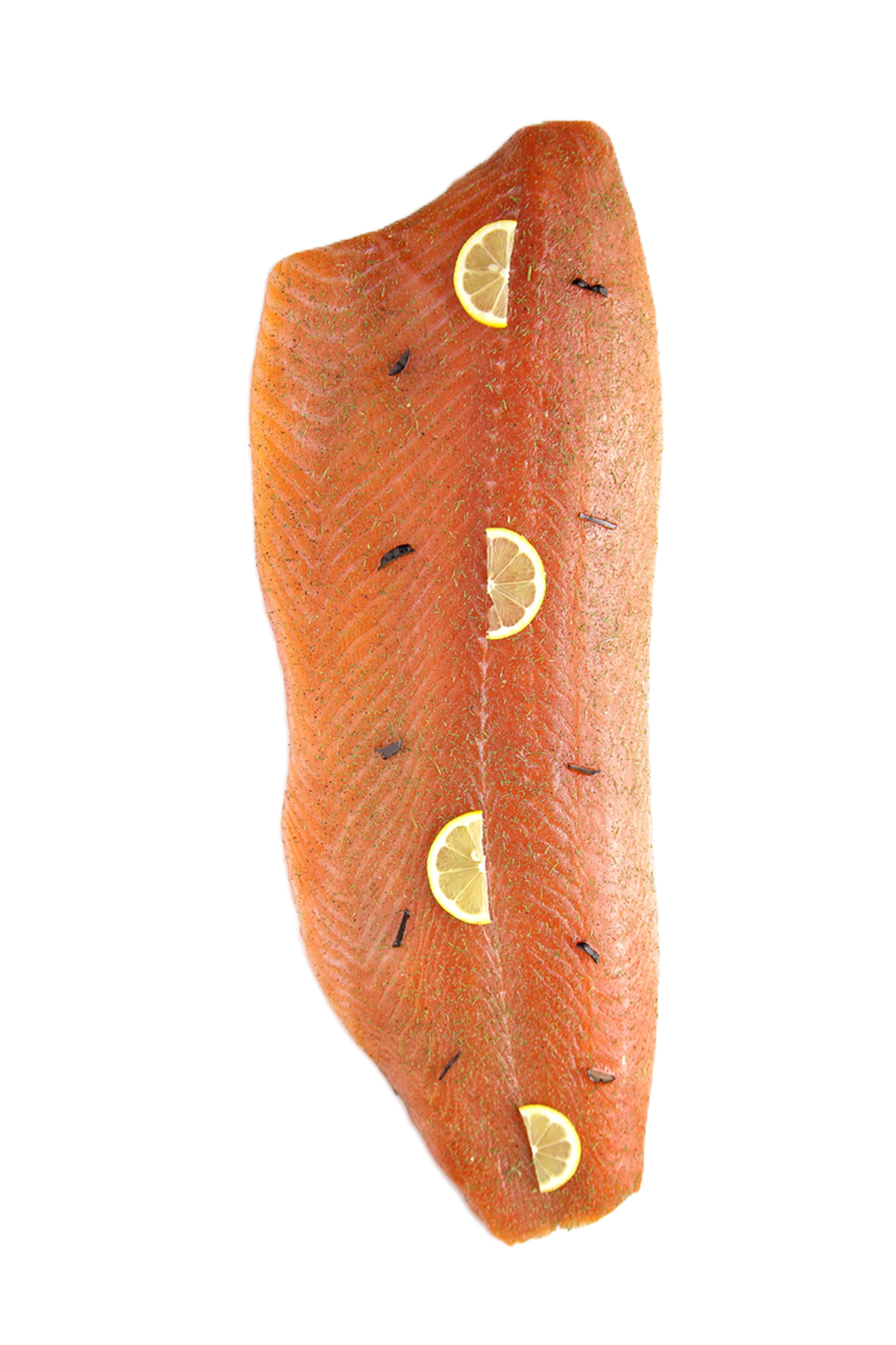 Pieza de Salmón Ahumado con Eneldo y Trufa