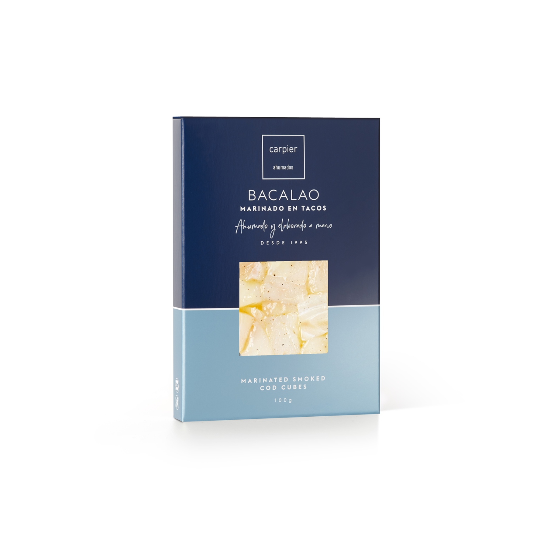 Tacos de Bacalao Ahumado en Aceite