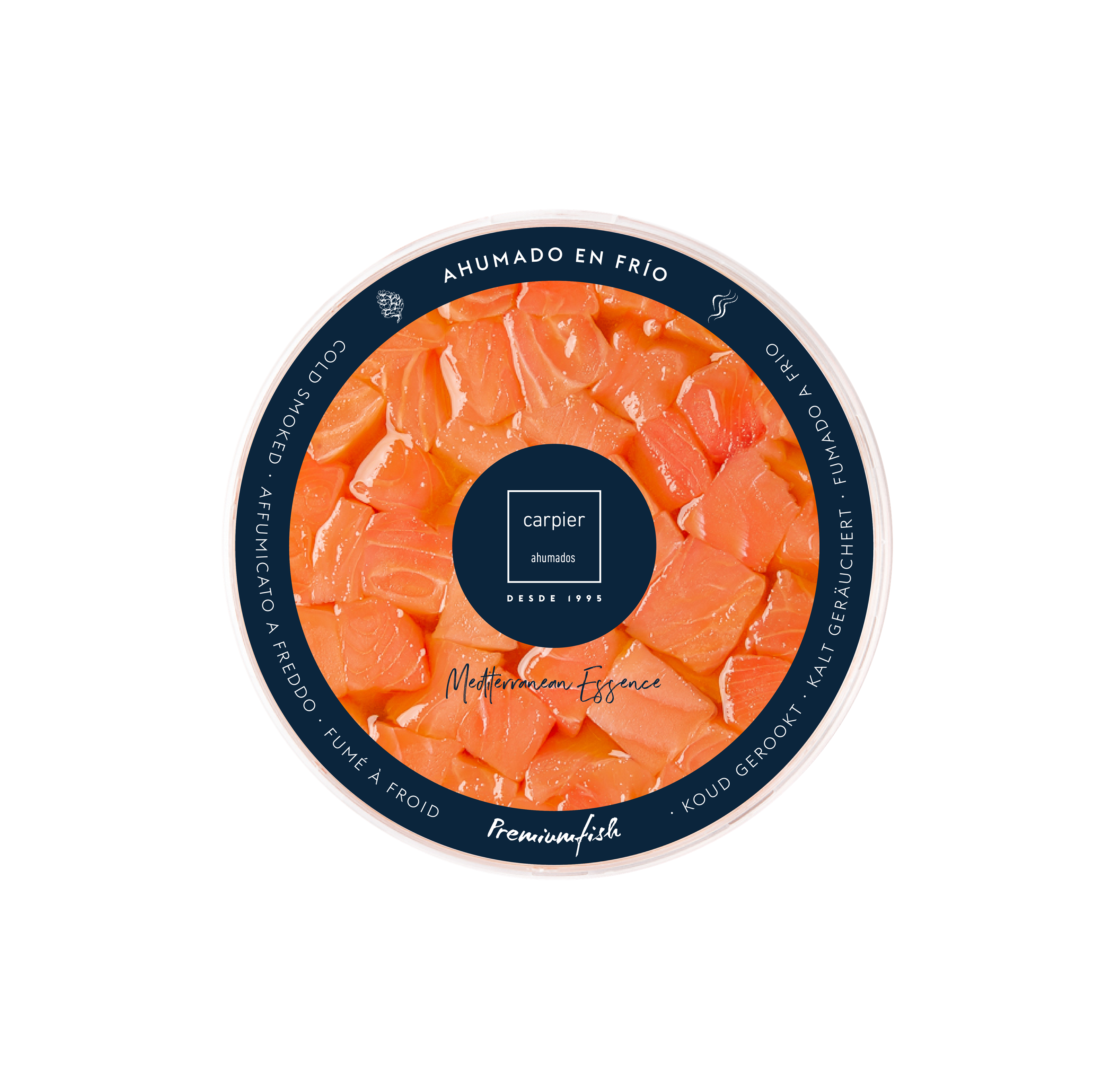 Tacos de Salmón Ahumados y Marinados