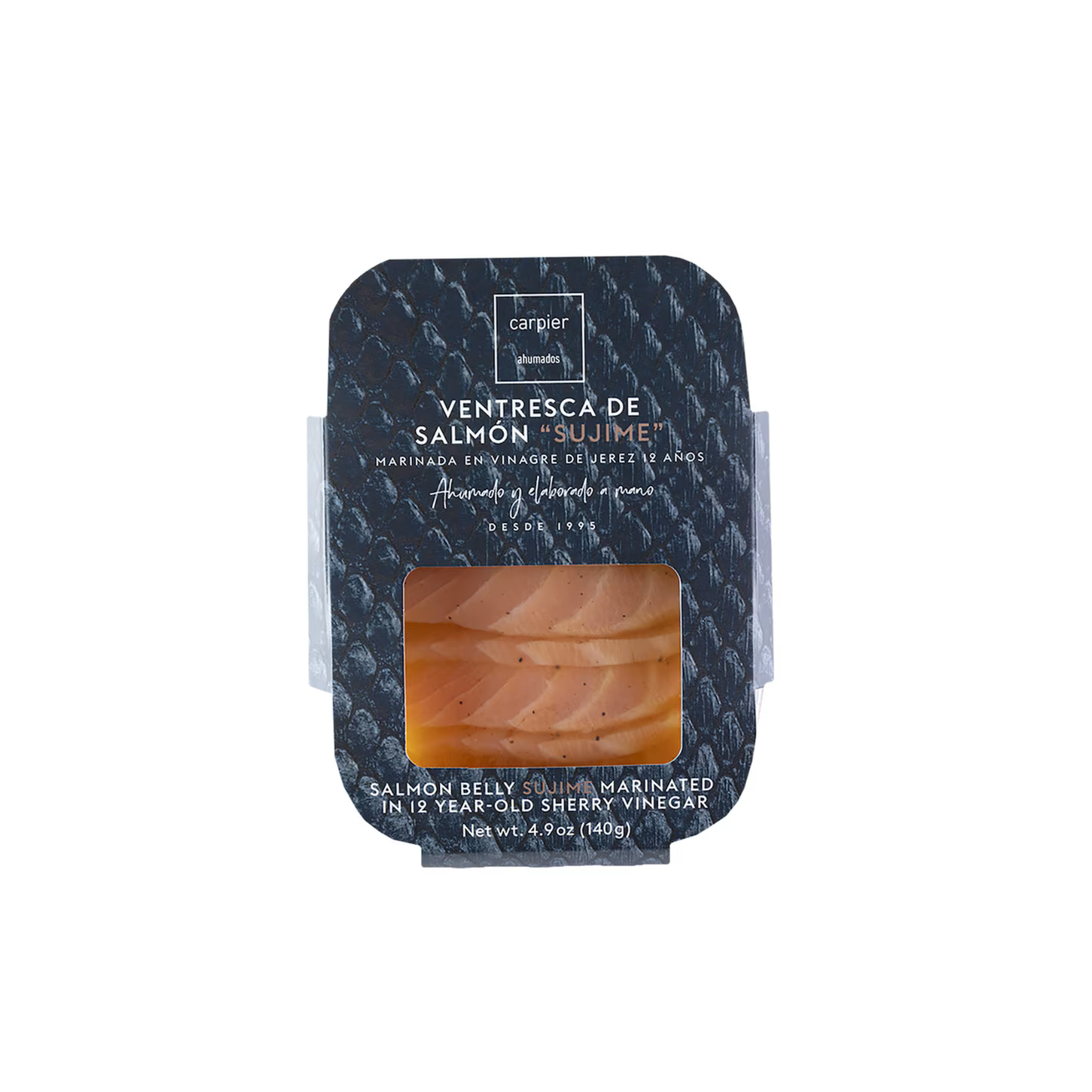 Ventresca de Salmón "Sujime" al Vinagre de Jerez 12 años